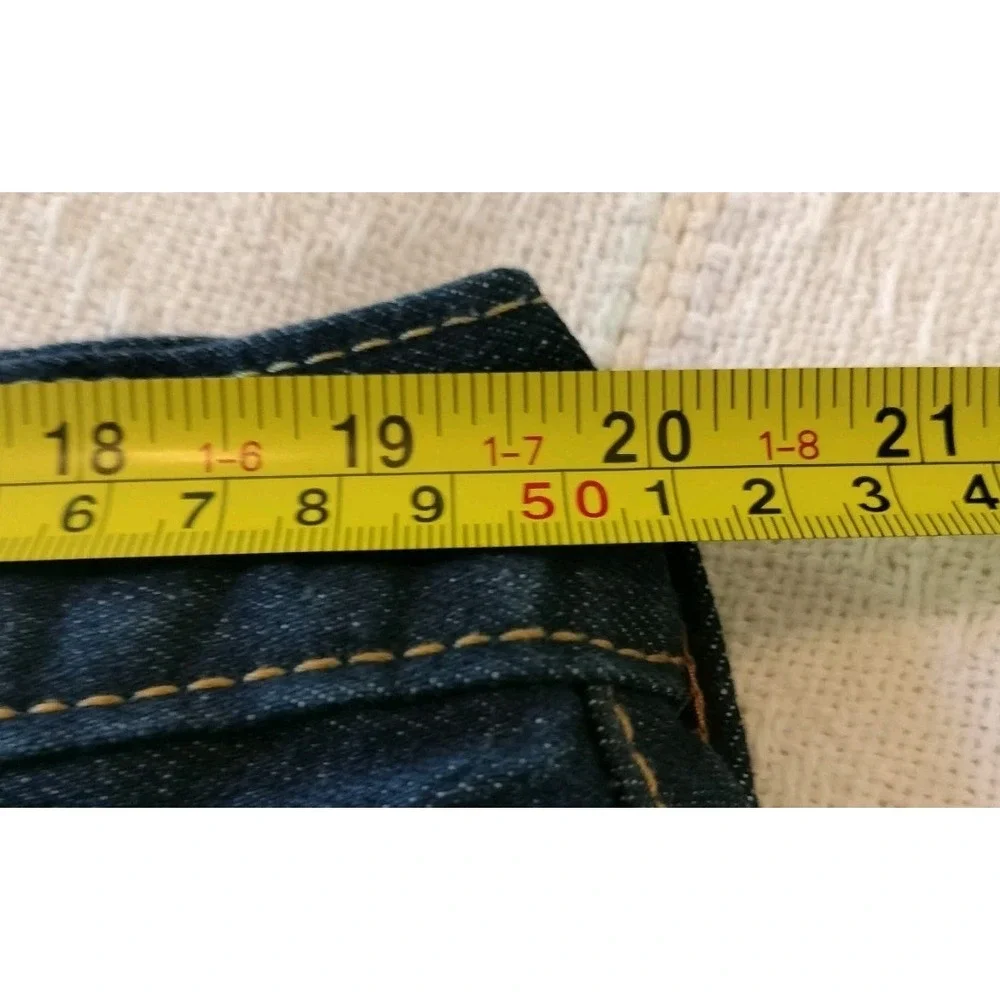 Levi's 501 Jeans Men 42x32 (Measures 40x31) Dark Wash Button Fly Straight Leg